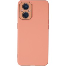 Ps Oppo Reno 7 Lite Kılıf Lansman Glass Kapak - Pembe