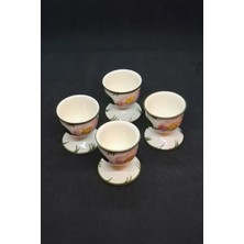 Abbetc Wild-Rose Handmalerei Bej Yumurtalık S/m Boy 4 Adet