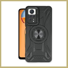 Bezos Redmi Note 12 Pro 4g Uyumlu Kılıf Lincoln Silikon - Siyah Za
