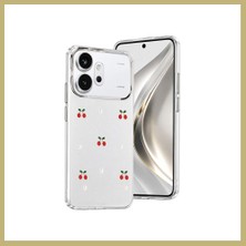 Bezos Huawei Honor 600 Uyumlu Fiyonk Desenli Kapak - Desen 9 Za