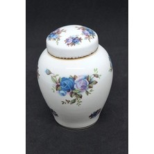 Royal Albert Moonlight Rose / Ayışığı Gülü Ingiliz Porseleni Kahve Aksesuarı 10X7 cm