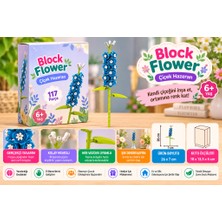 NW NessiWorld Block Flower 117 Parça Çiçek Hazeran