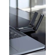 Çift Bantlı USB Wifi Adaptörü 1200 Mbps Windows ve Mac Uyumlu