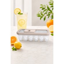 Emila Home Buz Kalıbı Buzluk 2 Adet Bej