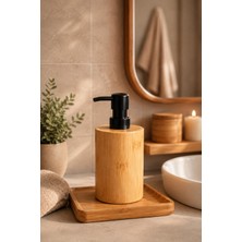 Emila Home Bambu Yuvarlak Sabunluk