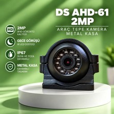 Ds Ahd-61 2mp 1080P Sabit Araç Kamerası – 2.8mm Geniş Açılı 12 Ir LED Gece Görüşlü Metal Kasa Ağır Hizmet Mobil Güvenlik Kamerası