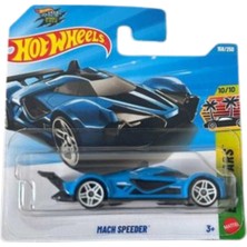 Hot Wheels Mach Speeder - Hw Exoticars Mavi 1/64 Diecast Model Araba