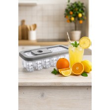 Emila Home Buz Kalıbı Buzluk 2 Adet Gri