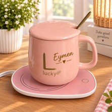Hediyesahibi Kişiye Özel USB Isıtıcılı 350ML Kupa Bardak
