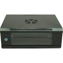 Racksan ML-6404S 4u Duvar Tipi Kabinet (200-530-400) Raf+Fan+Priz