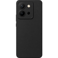 3gen Case Vivo Y36 ile Uyumlu Premium Lansman Silikon Kılıf Içi Kadife Kaplamalı Koruyucu Telefon Kılıfı