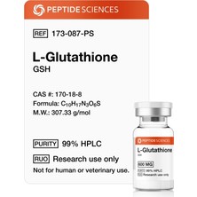 L-Glutathione 600MG Peptide Sciences