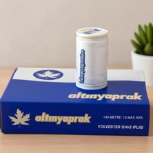 Ulu Pazarlama Beyaz Dikiş Ipi 100 M - 12'li Paket