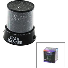 Ulu Pazarlama Ay Yıldız Gece Lambası - USB & Pil, Manuel Dönerli