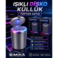 Şimika Işıklı Küllük LED Küllük