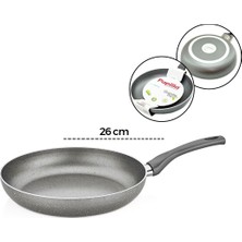 Ulu Pazarlama Granit Tava 26 cm Tek Saplı