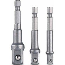 TCX Yüksek Performanslı Lokma Adaptörü Seti 3 Parça 1 4 3 8 1 2