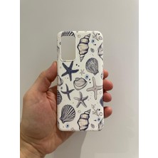 Kılıfexpress Oppo A16 /A55 Deniz Yıldızı ve Kabuklar Desenli Premium Lansman Kılıfı