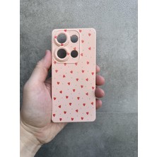 Kılıfexpress Redmi Note 13 Pro 4g Kalp Desenli Lansman Tipi Kamera Korumalı Esnek Silikon Kapak
