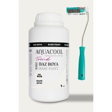 Happy Trend Trend Çok Amaçlı Geri Dönüşüm Boyası - Akrilik Boya - Baz Serisi 1 kg RAL9016-T.BEYAZ