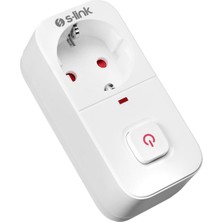 Happy Trend SL-010 16A/250V 750 Joule Anahtarlı Isıya Duyarlı Devre ve Akım Korumalı Tekli Priz