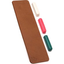 Happy Trend Deri Kayış Kiti LS7P03 Polisaj Kütleli Çıkartma Kayışı 7 cm Derinlik 30 cm - Parlatma Malzemesi - Deri Kayış Seti - Bal Kütleli Bıçak Bileyici Kiti
