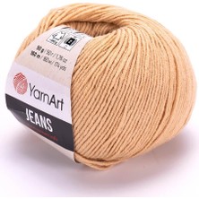 Happy Trend Jeans 50GR Pamuk Cotton Amigurumi El Örgü Ipi Ipliği Yünü 07 Bej