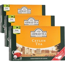 Happy Trend Tea Ceylon Tea Demlik Poşet Çay 48'li 153.6 G (3 Paketi)