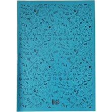 Happy Trend Kapak A-4 1 Adet Pp Kapak Büyük Boy Kareli Defter 40 Sayfa A4 Desenli Kapak