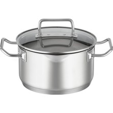 Happy Trend Expertiso Derin Tencere 91942 - Paslanmaz Çelik 20 Cm, Kapasite 3.4 Lt
