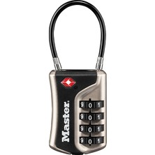 Happy Trend Lock Asma Kilit, Set Your Own Combination Tsa Accepted Cable Luggage Lock, 1-3/20.3 cm Genişliğinde, Çeşitli Renkler, 4697D (2 Paketi)