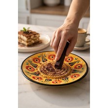 Happy Trend Rende Tabağı Sarımsak, Zencefil, Soğan, Peynir, Parmesan, Çikolata Bebek Maması Öğütücü Öğütücü El Yapımı Dekoratif Renkli Mutfak Sunum Aracı, Sarı