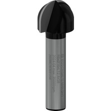 Happy Trend 2 608 Aksesuarı 628 369 Oyuklu Freze Ç 8 Mm, R1 8 Mm, D 16 Mm, L 12,7 Mm, G 45 mm