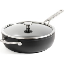 Happy Trend Güçlendirilmiş Dövme Alüminyum Kulp Destekli Tava 28 cm