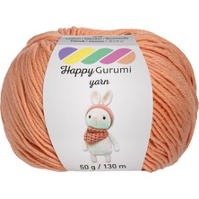Happy Trend Gurumi Amigurumi Örgü Ipi 50GR 130MT Şeftali