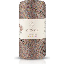 Happy Trend 2 mm Multi Sparkle Simli Polyester Makrome Ipi (Vizon)