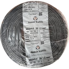 Happy Trend 5 mm Ttr Elektrik Kablosu (Siyah, 35 Metre)