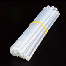 Happy Trend 30 Adet, Kalın Silikon, Sıcak Silikon, Şeffaf Mum Silikon, 11 Mm, Sıcak Yapıştırıcı