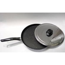Happy Trend 29CM Granit Balık Tavası Yanmaz Yapışmaz, Çizilmez 3 Kat Greblon Kaplıdır