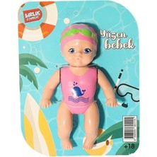 Milas Toptan mt URT031-001 Kartela Yüzen Bebek -Birliktoys