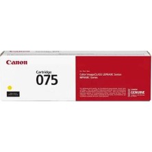 Canon CRG-075 Y (6362C002) Sarı Orjinal Toner - MF662CDW / LBP646CDW