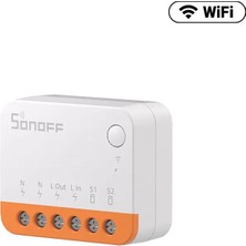 Happy Trend Kablosuz Anahtar, 2 Yönlü Akıllı Anahtar Mikro Modül, Röle Sökme Modu, App Kontrolü, Alexa, Google HOME,10A/2200W (2 Paket) ile Uyumlu Mini Akıllı Anahtar