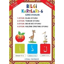 Happy Trend Kartları 6 - 1. Kur'an Elifbası ile Tamam Oyunu, 2. Eşini Bulma (Hafıza) Oyunu Memory