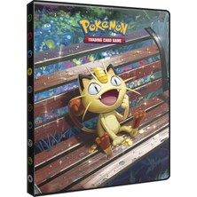 Happy Trend Pro Pokemon Meowth ve Starmie 4 Cepli Portföy - Mükemmel Sipariş, Ticaret Kartı Oyunu Koleksiyon Albümü, 4 Büyük Boy Kart ve 80'e Kadar Normal Kart Tutar