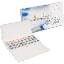 Happy Trend Nights S.t. Petersburg Artists Watercolors Set 36 Li Plastik Kutu