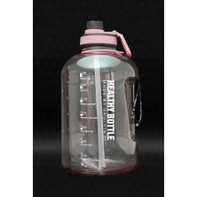 Happy Trend Winta Bpa Içermez Motivasyonel Su Matarası 2.5 Lt Pembe Su Matarası,su Şişesi,suluk VLT1262