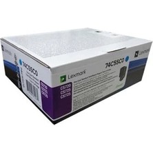 Lexmark 74C5SC0 Mavi Orjinal Toner Standart Kapasite - CS720 / CS725