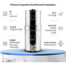 Happy Trend Gravıty 12 Litre Yer Çekimli Su Arıtma Cihazı |nsf Sertifikalı |mineralleri Arıtmaz |servis Istemez |elektrik ve Tesisat Gerektirmez | Temiz ve Sağlıklı Içme Suyu