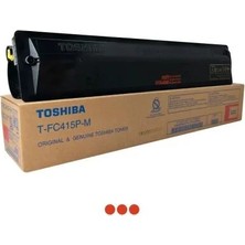 Toshiba T-FC415P-M Kırmızı Orjinal Toner Yüksek Kapasite - E-Studio 2010AC