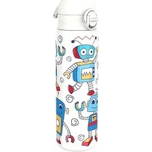 Happy Trend - Ince Su Termosu - Robotlar - 500 ml - Sızdırmaz